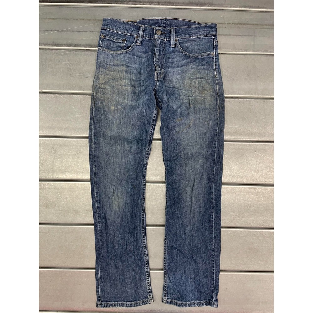 Levis 514 Jeans Mens 30X30 Blue Medium Wash‎ Denim Straight Leg